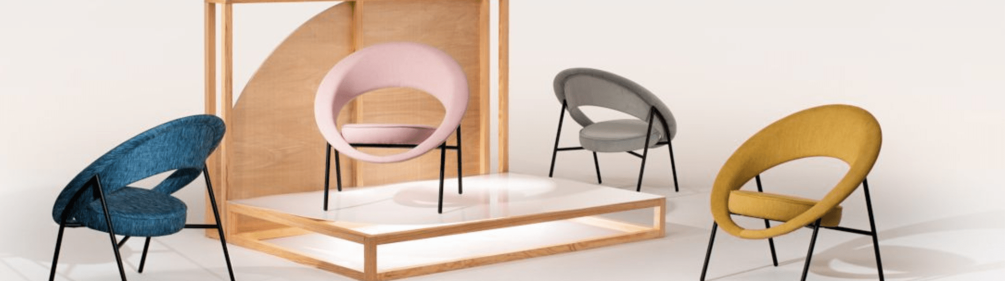 chaise de couleur design