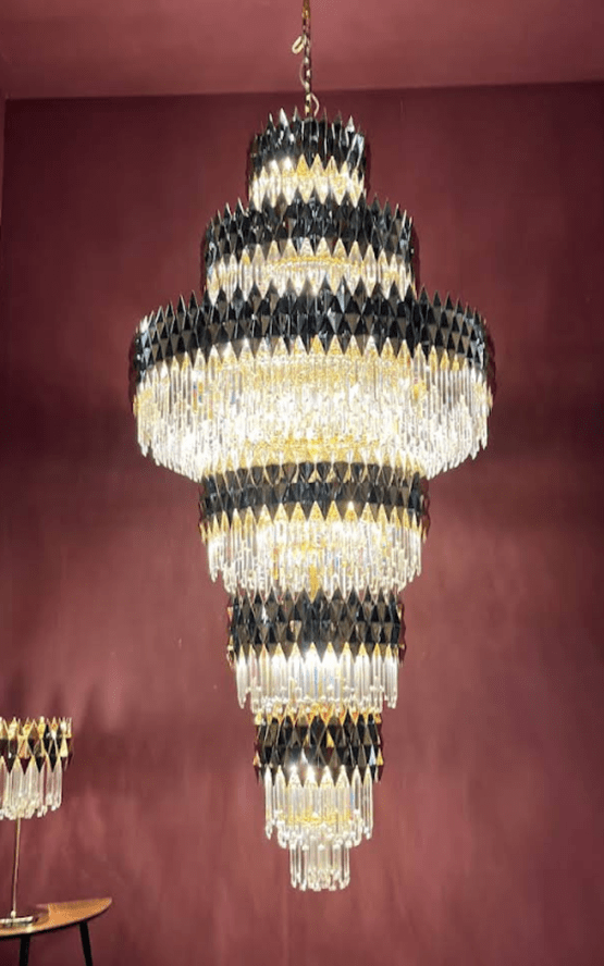 lustre en cristal 