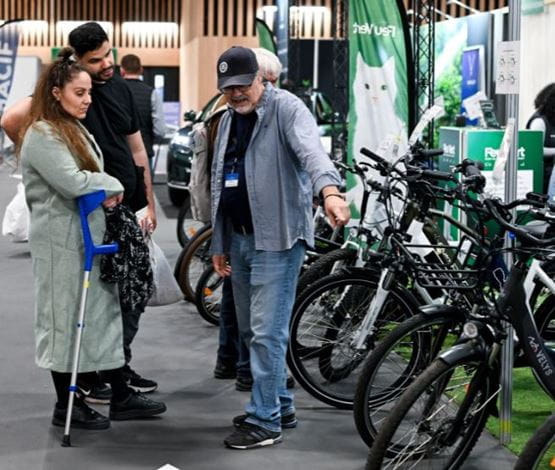 Vélos sur Foire de Paris