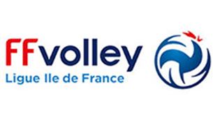 Logo Ligue Île-de-France de Volley