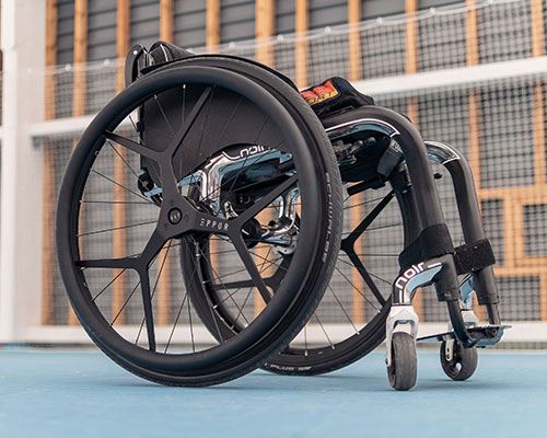 Colin Gallois & Lancelot Durant, pour l'invention Dreeft : le premier système de freinage pour fauteuil roulant manuel.
