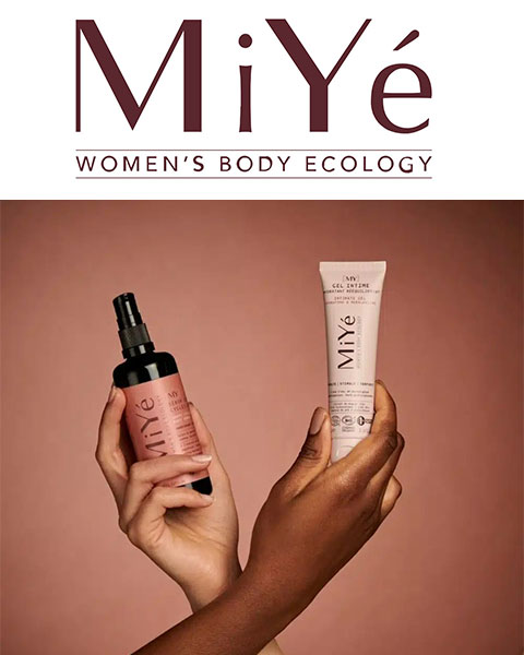 Logo et produit MiYé Care