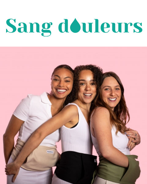 Logo et produit Sang Douleurs