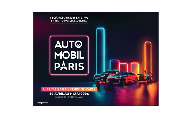 Affiche d'Auto Mobil Paris