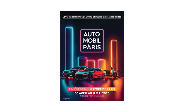 Affiche d'Auto Mobil Paris